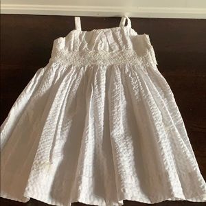 White Ralph Lauren girls dress